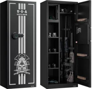 VEVOR Rifle Cabinet Wapenkast voor geweren en pistolen