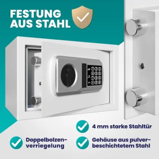 Vingerafdrukkluis Safe Zilver