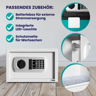 Vingerafdrukkluis Safe Zilver