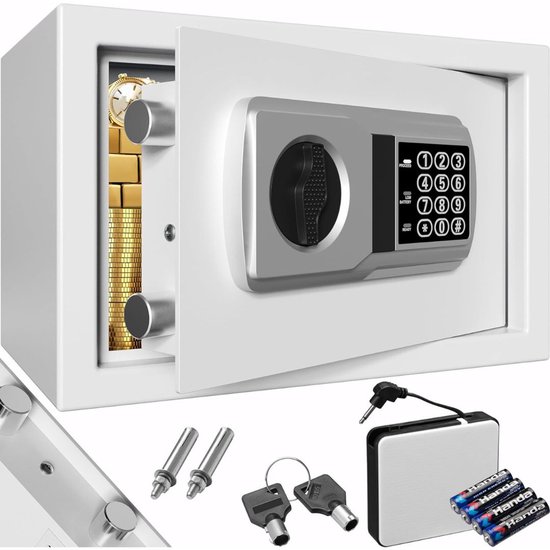 Vingerafdrukkluis Safe Zilver review