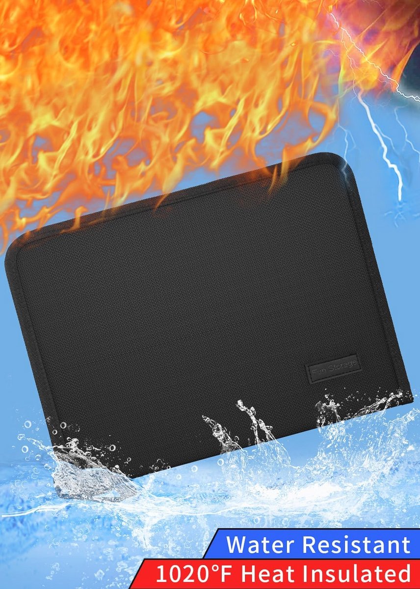 Wat vinden we goed aan de Vuurvaste Documententas Waterdicht Grote Capaciteit