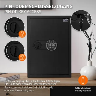 Wandkluis 43 L