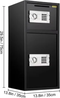 WNHB® Veiligheidskluis 75L Zwart