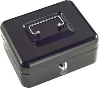 Yale Geldkluis YCB/080/BB2 met sleutel klein formaat