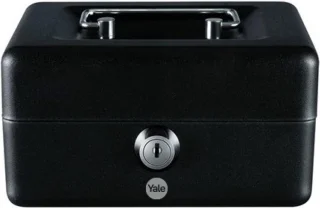 Yale Geldkluis YCB/080/BB2 met sleutel klein formaat
