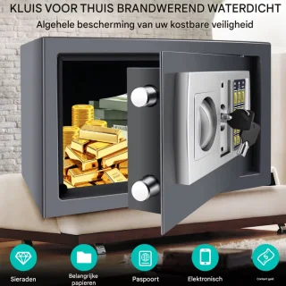 Zyren Brandwerende Waterdichte Veiligheidskluis Digitaal