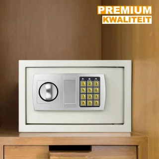 Zyren Luxe Brandwerende Waterdichte Kluis met Dubbel Digitaal Toetsenbord