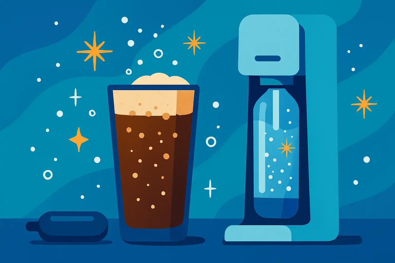 Bruisende cold brew: zo carboniseer je koffie veilig en smaakvol met je bruiswatermachine