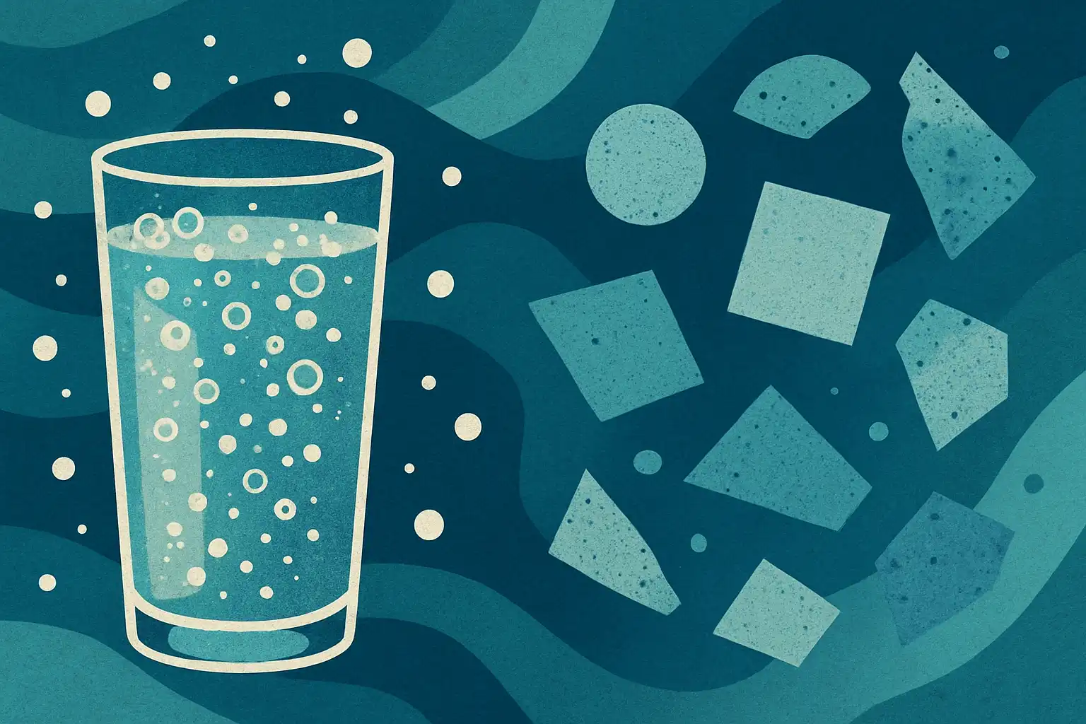 Bruiswater en microplastics: wat de wetenschap zegt en hoe je risico's minimaliseert