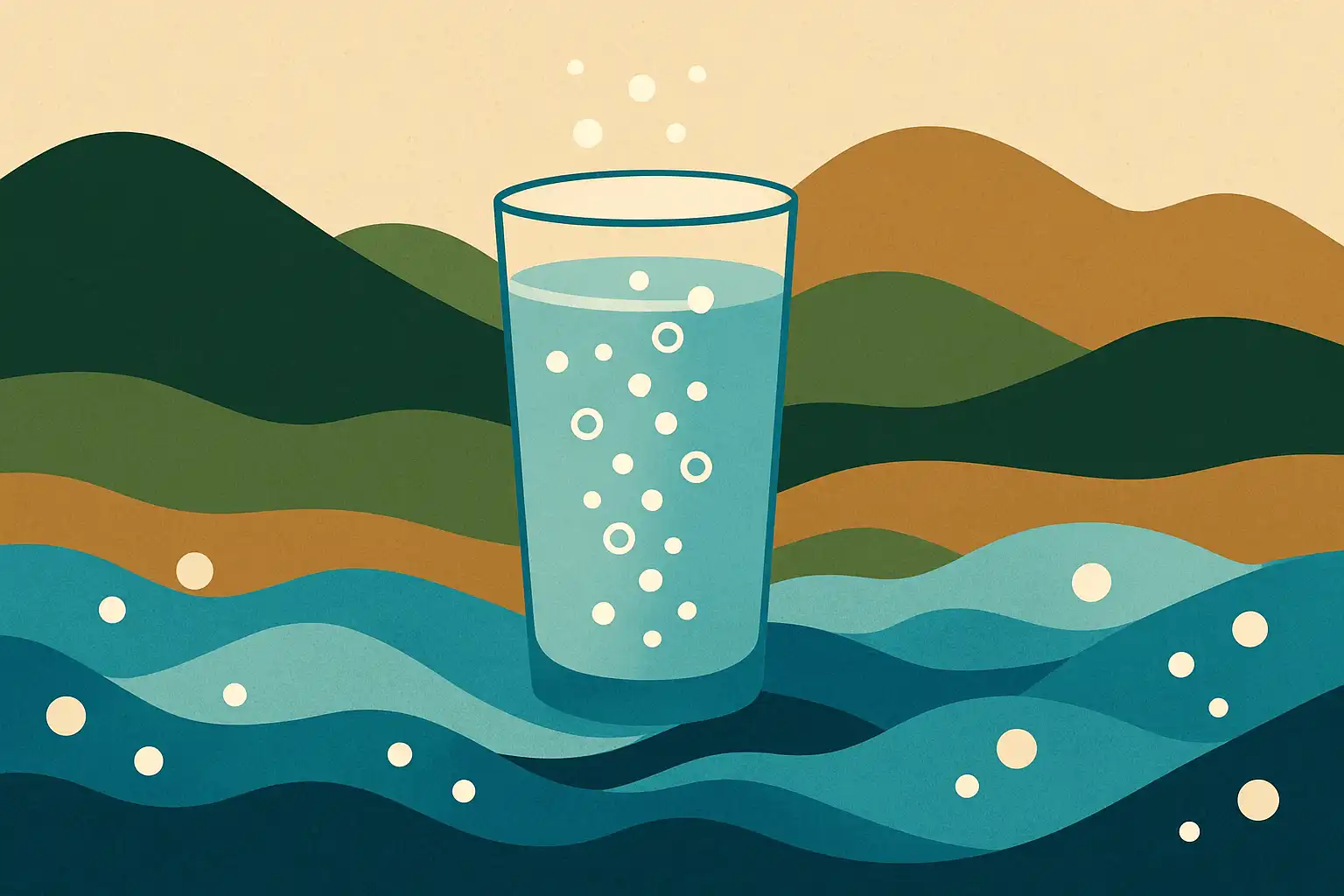 Bruiswater en terroir: hoe lokaal water de smaak van je bubbels bepaalt