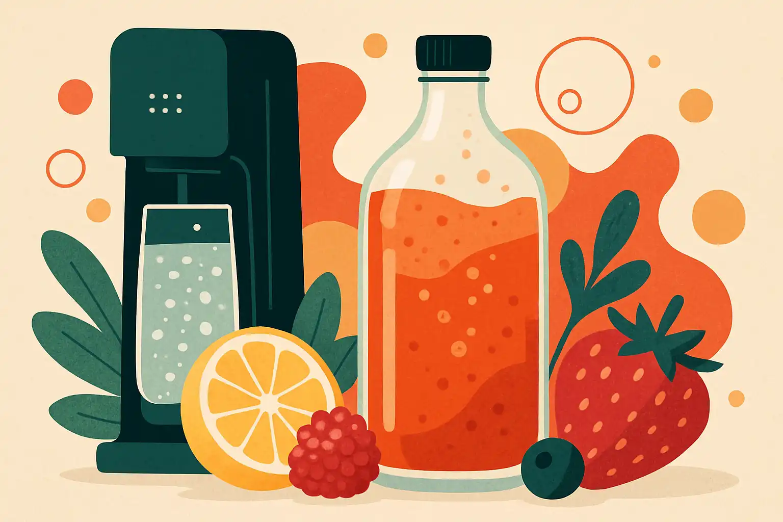 Bruiswater & fermentatie: zo maak je fruitshrubs die elk drankje een sprankelende kick geven