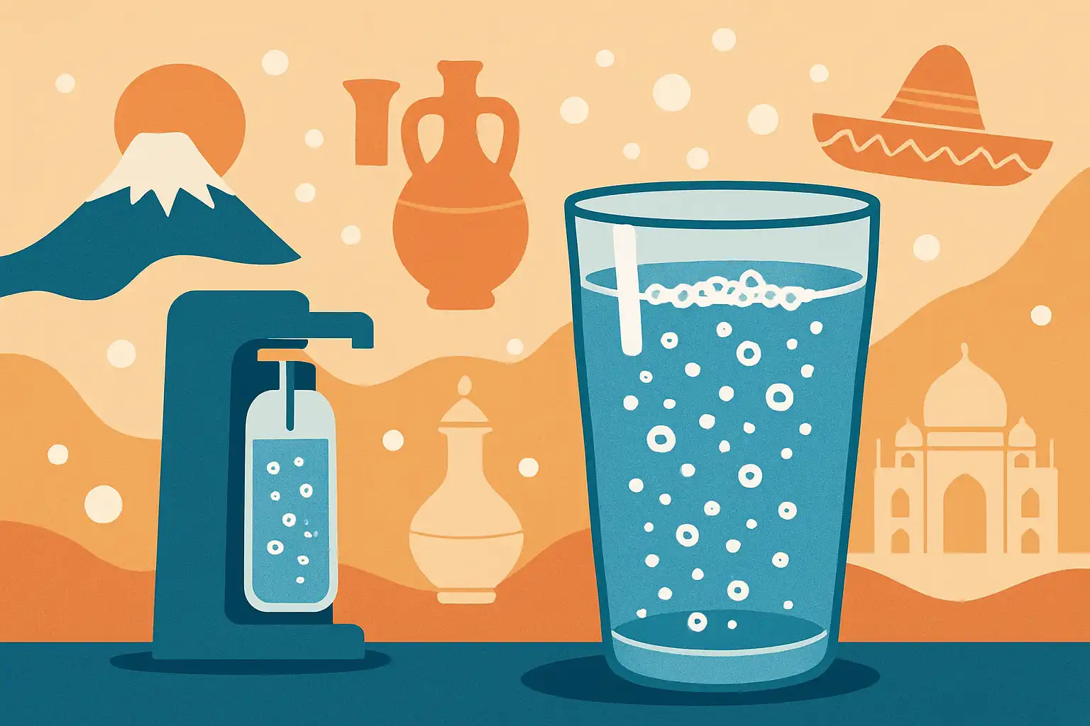 Bubbels en cultuur: bruiswatertradities van over de hele wereld die je thuis wil nadoen