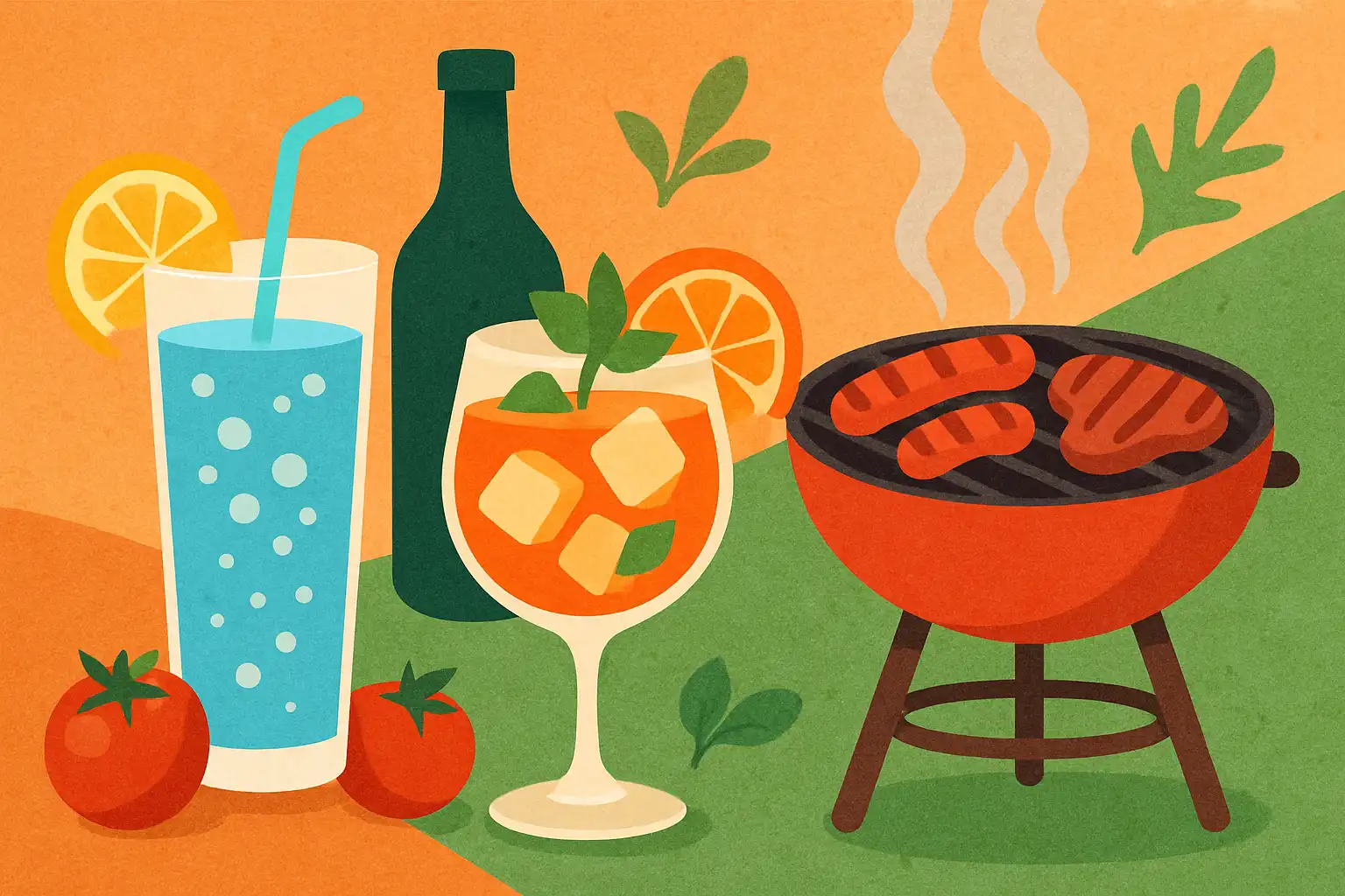 De bubbels bij de barbecue: verrassende bruiswaterpairings en drankjes voor bij het grillen