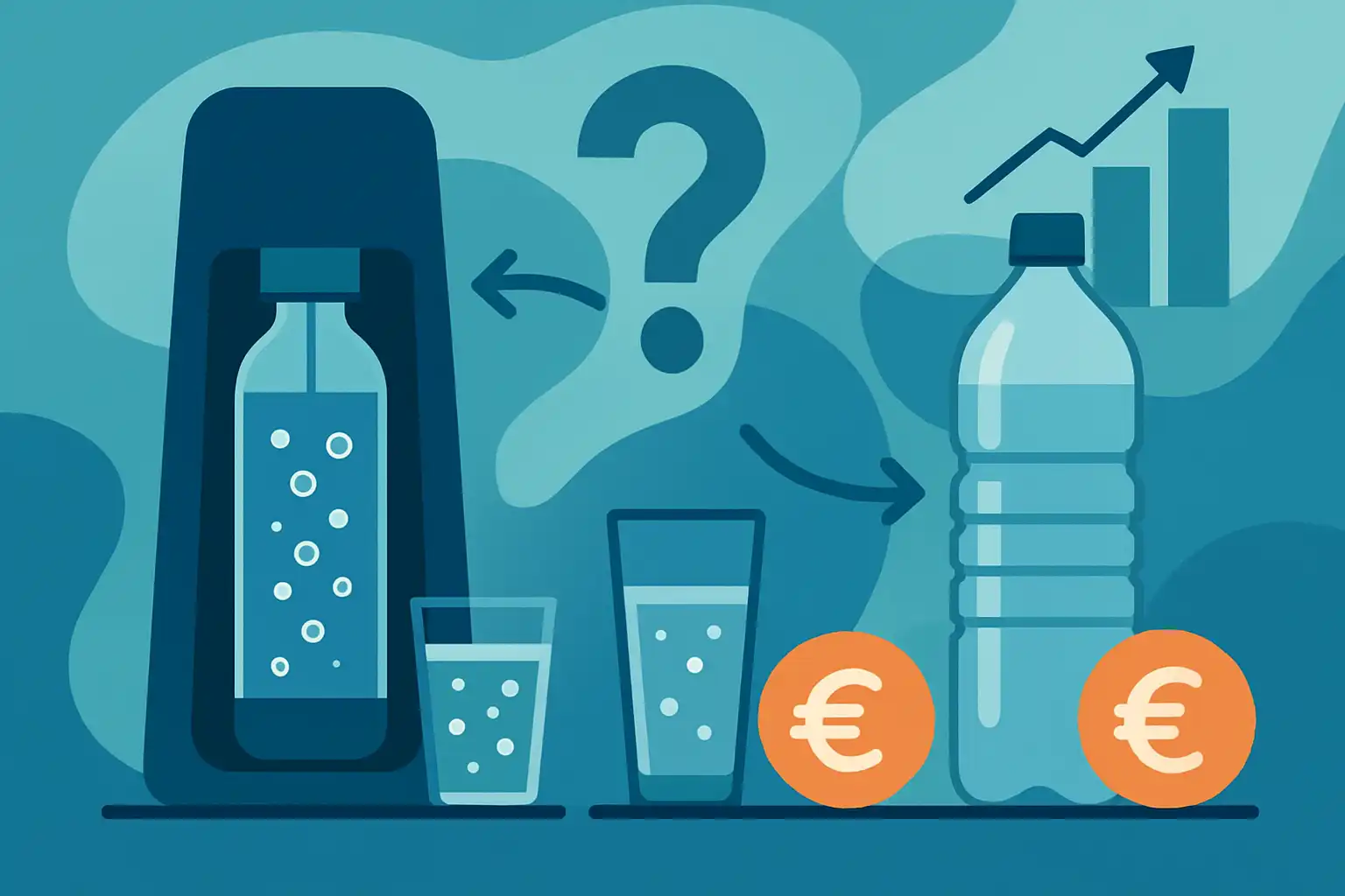 De echte kosten van bruiswater versus flessenwater: zo bereken je wat echt goedkoper is