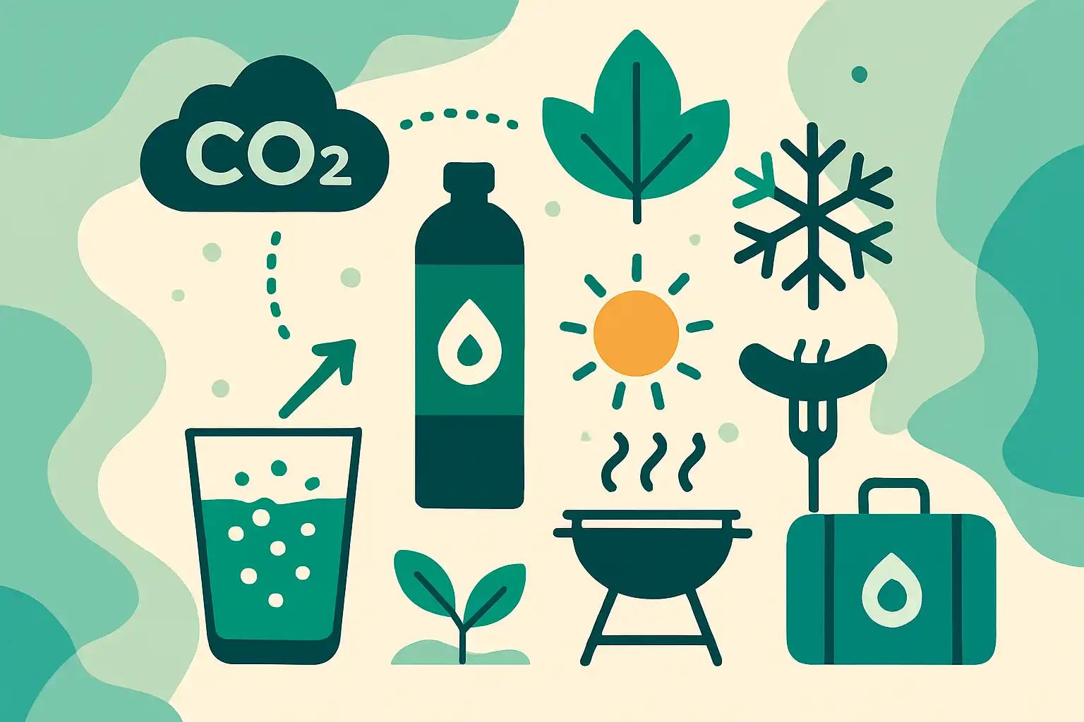 Hoeveel CO2 heb je echt nodig per seizoen? zo plan je navullingen voor feestjes, barbecues en vakanties