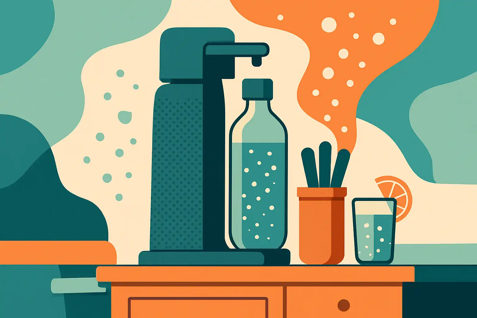 Kleine keuken, grote bubbels: slimme bruiswatersetups en opbergtrucs voor elk aanrecht