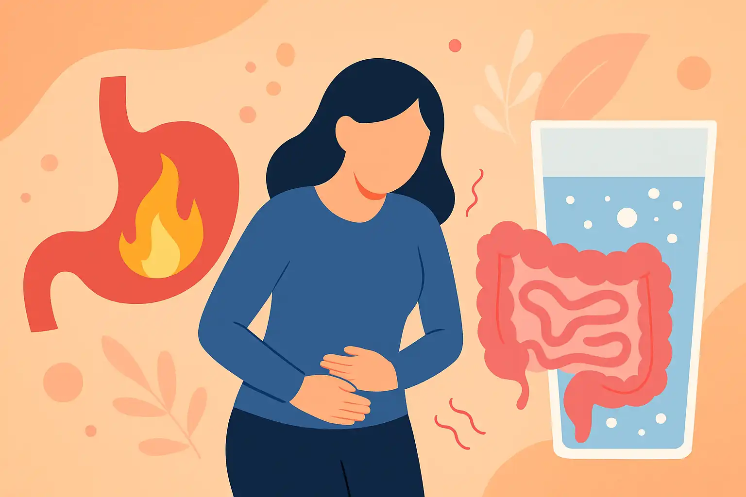 Last van reflux of prikkelbare darmen? zo beïnvloedt bruiswater je spijsvertering