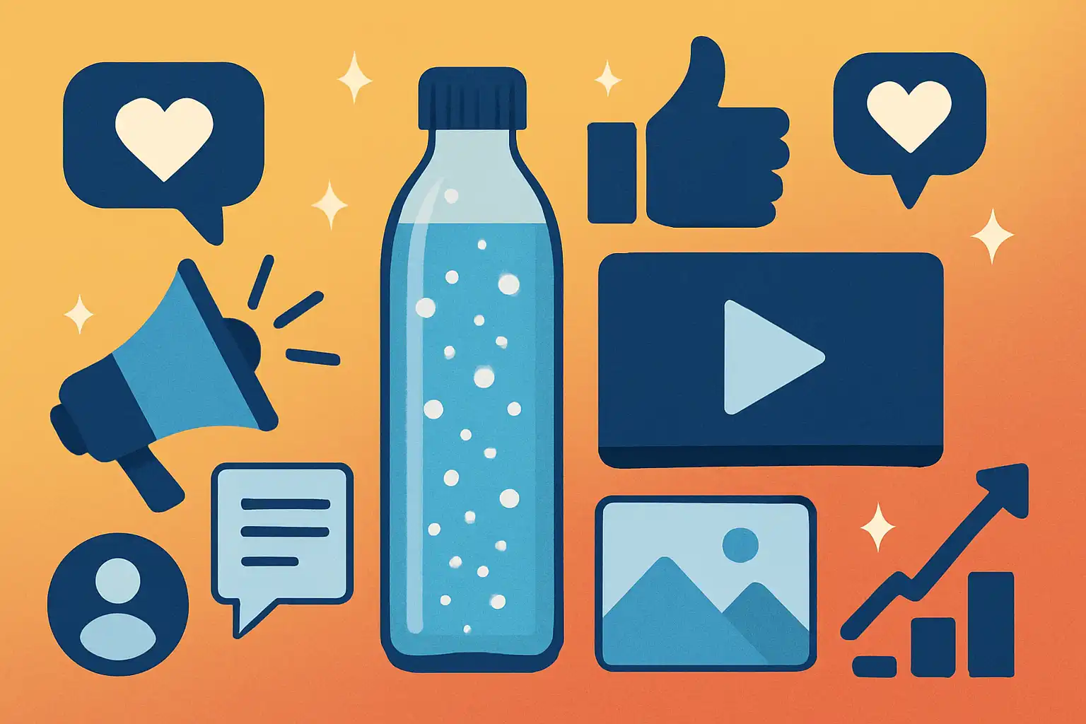 Maak je bruiswater viral: contentideeën en een stap-voor-stap plan