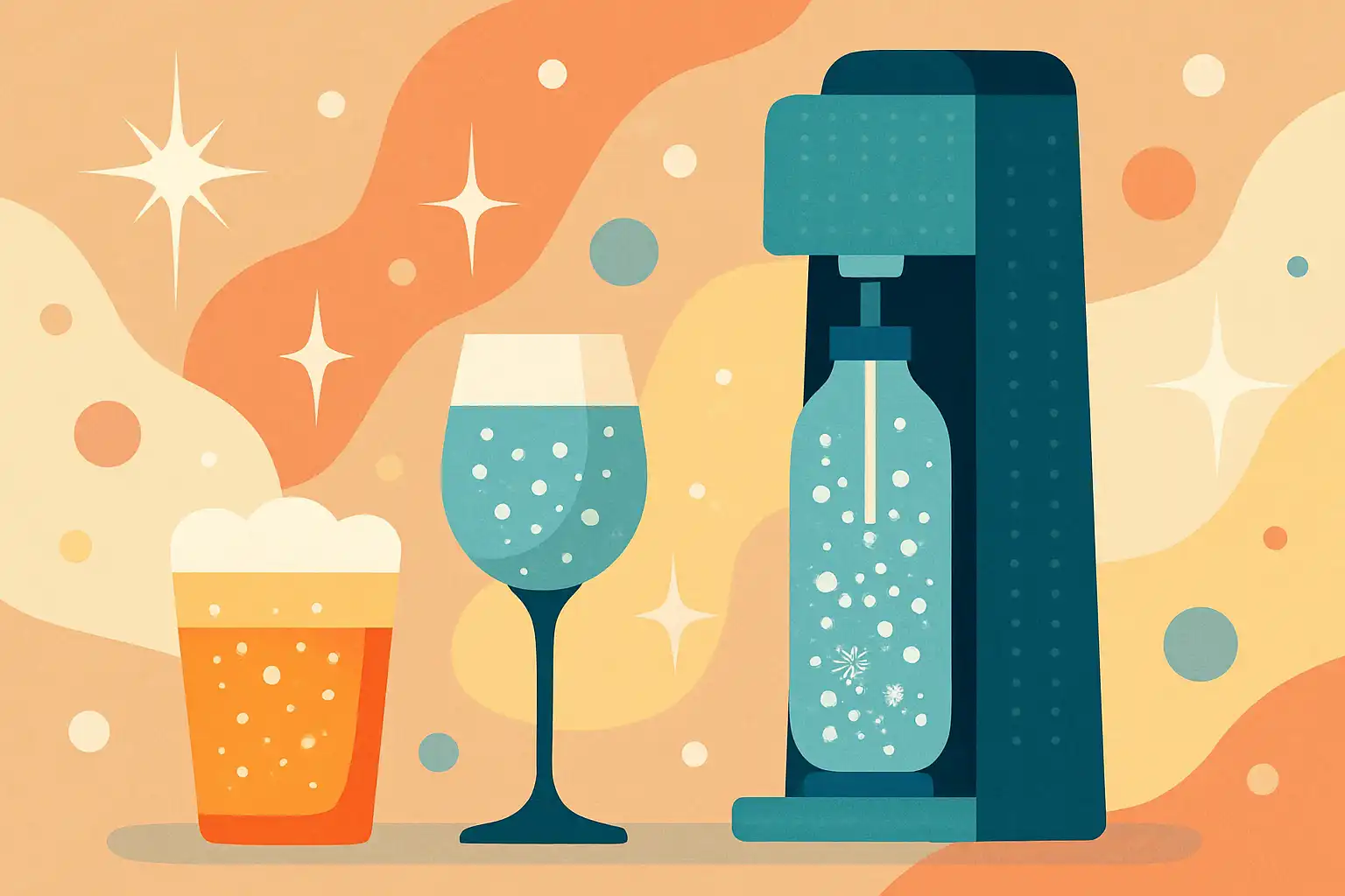 Sober curious en sprankelend: hoe bruiswatermachines de alcoholvrije bar thuis veranderen