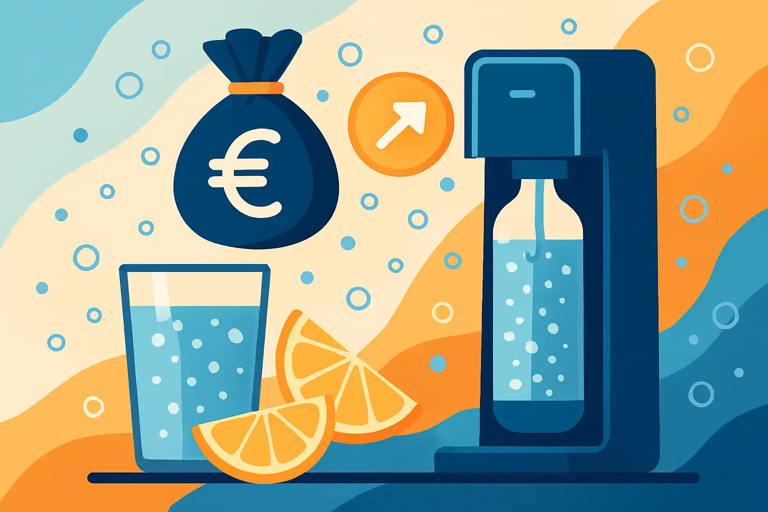 Start een side-hustle met je bruiswatermachine: zo verdien je geld met bubbels