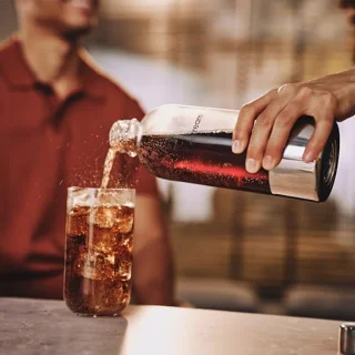 Bruiswatermachine 1L - Vaatwasmachinebestendig, Roestvrijstalen Afwerking