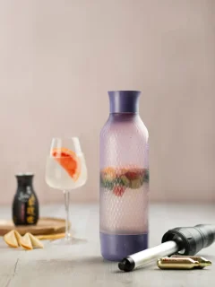 iSi Twist‘n Sparkle Virtuoso Fles - 0.95Ltr - Lilac