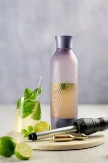 iSi Twist‘n Sparkle Virtuoso Fles - 0.95Ltr - Lilac