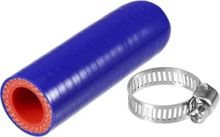 1 set 16 mm 0,63" ID, universele siliconen slangdop - auto - siliconen blauw