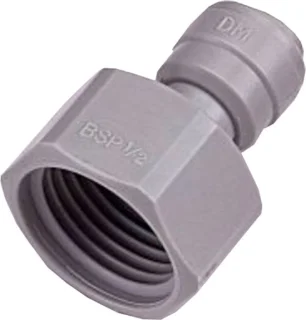 Adapter 1/2" Schroefbaar naar 3/8" Plug