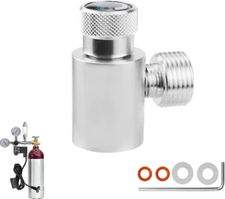 Adapter voor CO2-fles, Quick Connect TR21-4 naar W21.8 review