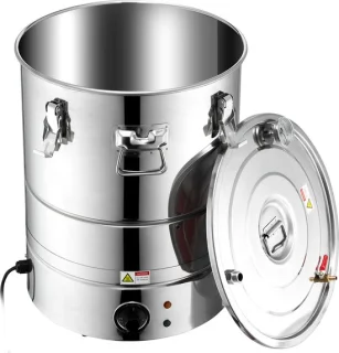 Alcohol distilleertoestel 13-gallon met thumpervat en waterpomp