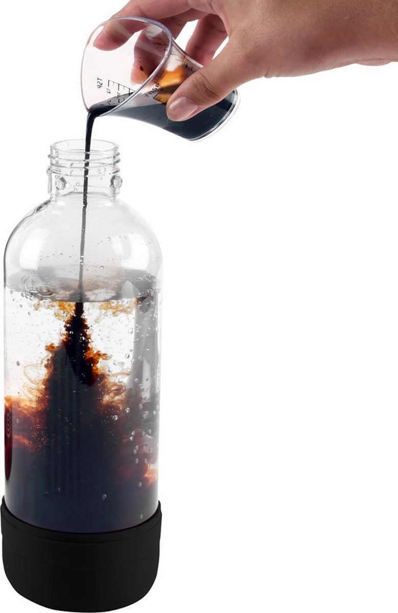 AQUADREAM Sodamaker Zwart met CO2 Cilinder