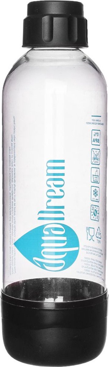 AQUADREAM Sodamaker Zwart met CO2 Cilinder