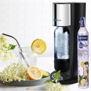 AQUADREAM Sodamaker Zwart met CO2 Cilinder