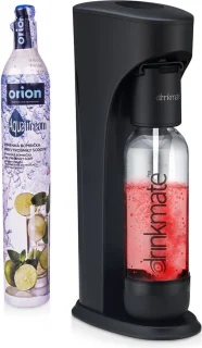 AQUADREAM Sodamaker Zwart met CO2 Cilinder