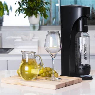 AQUADREAM Sodamaker Zwart met CO2 Cilinder