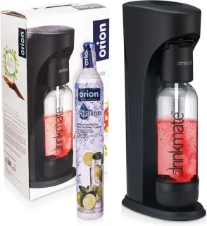 AQUADREAM Sodamaker Zwart met CO2 Cilinder