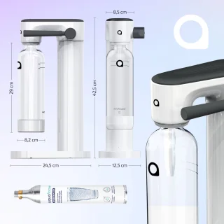 AquaFloow Saturator sodawatermaker set 800 ml