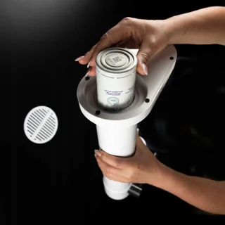 AquaFloow Saturator sodawatermaker set 800 ml wit/zwart