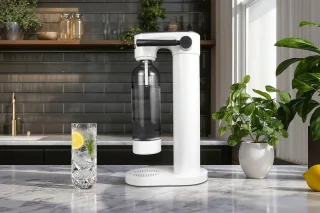 AquaFloow Saturator sodawatermaker set 800 ml wit/zwart