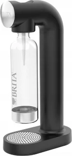 BRITA sodaONE bruiswatermachine zwart inclusief PET-fles en CO2-cilinder