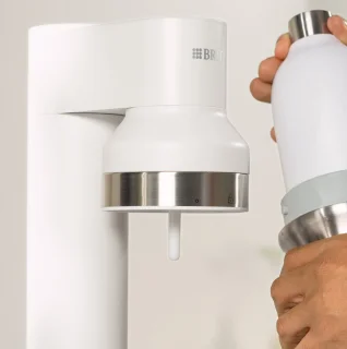 BRITA sodaTRIO bruiswatermachine wit inclusief flessen en CO2-cilinder