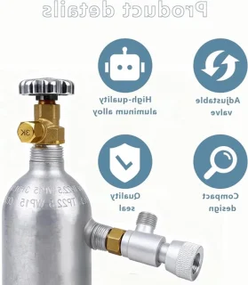 Wat vinden we goed aan de CO2 cilinderadapter voor SodaStream en andere systemen
