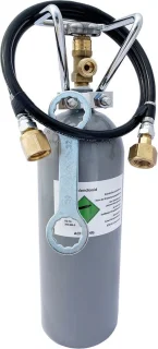 Complete set bruiswatermachine 1-lijn met CO2-fles en slangenset