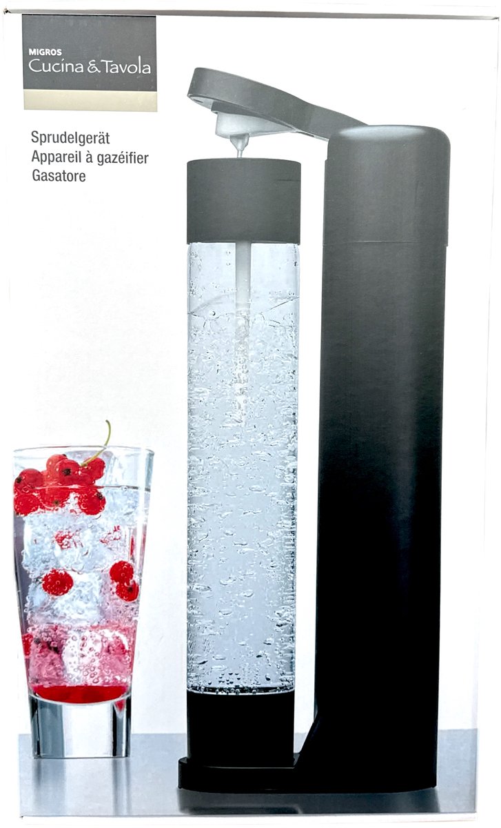 Wat vinden we goed aan de Cucina & Tavola Bruiswatermachine Zwart