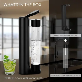 Cucina & Tavola Bruiswatermachine Zwart