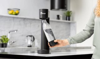 Wat vinden we goed aan de Dafi PushAir Sodaflessen - Set 2 x 0,7 L - Zwart