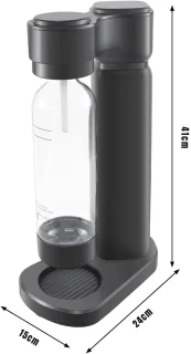 Wat vinden we goed aan de DnA® Sodastream Siroop & Flessen - Zwart