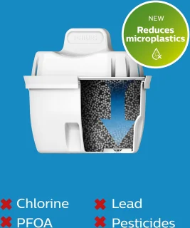 Elektronische waterdispenser zilver/zwart