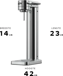 GOV RVS Regular Bruiswatertoe stel BPA-vrije Fles
